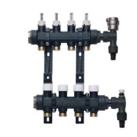 Mennyezetfűtési és hűtési osztó áramlásmérővel  1''