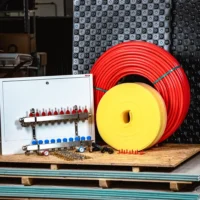 Komplett pogácsás rendszerlemezes padlófűtés 130 m²