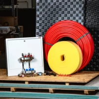 Komplett pogácsás rendszerlemezes padlófűtés  30 m²