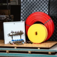 Komplett pogácsás rendszerlemezes padlófűtés  90 m²