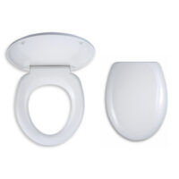 Novaservis univerzális, műanyag, fehér WC ülőke