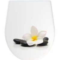 Alcaplast A604 Flower univerzális, lecsapódásgátlós, könnyen leszerelhető, virágmintás WC ülőke