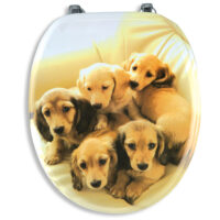 Novaservis kiskutya mintás MDF WC ülőke