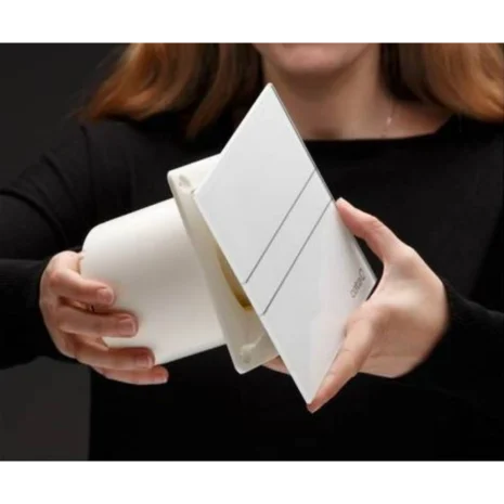 CATA Ventilátor E-100 GT utószellőztető funkcióval, üveg előlappal 5 CATA Ventilátor E-100 GT utószellőztető funkcióval, üveg előlappal 5