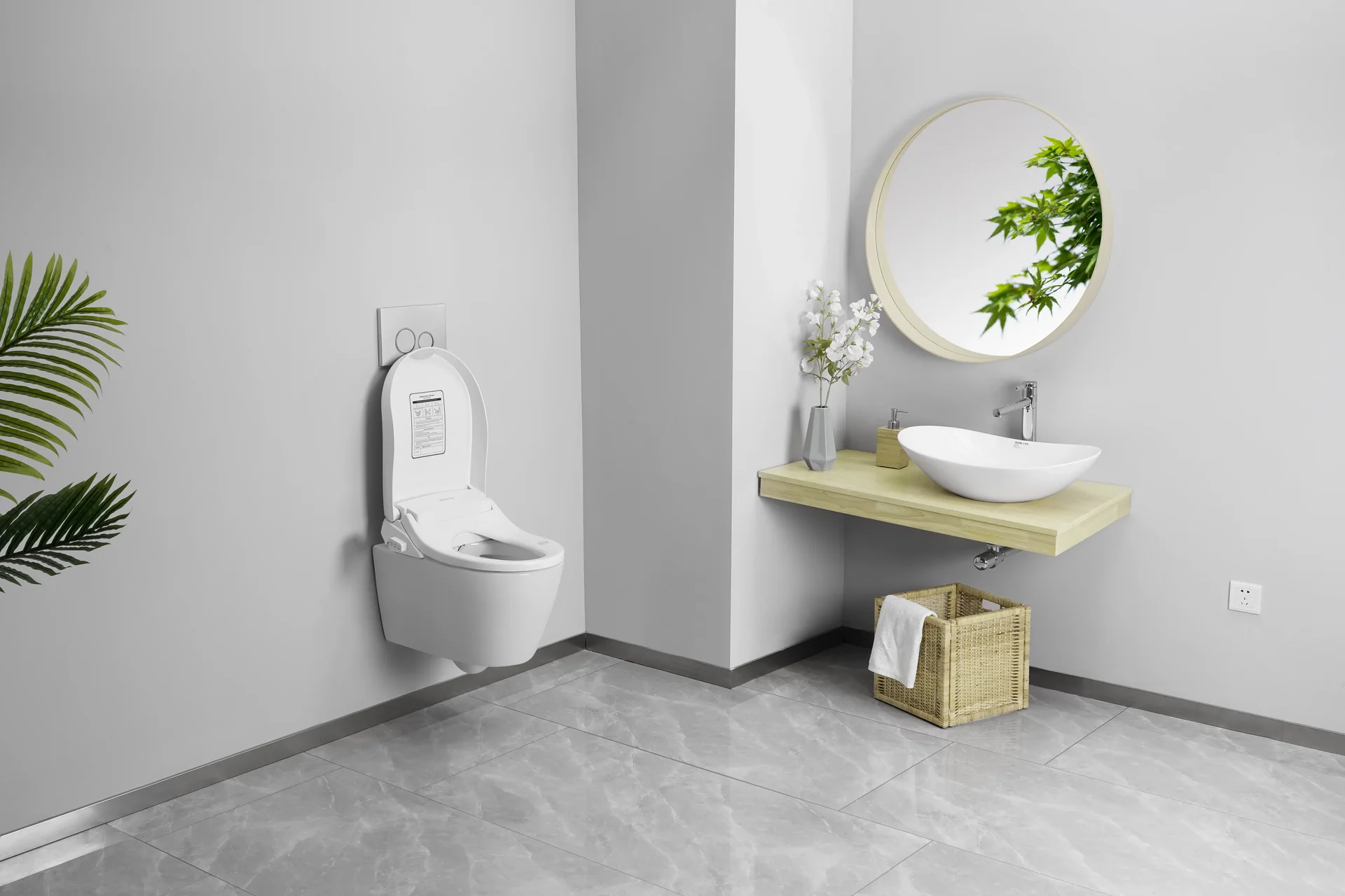 Japán stílusú bidés wc-ülőke Luxe Silver - Image 4