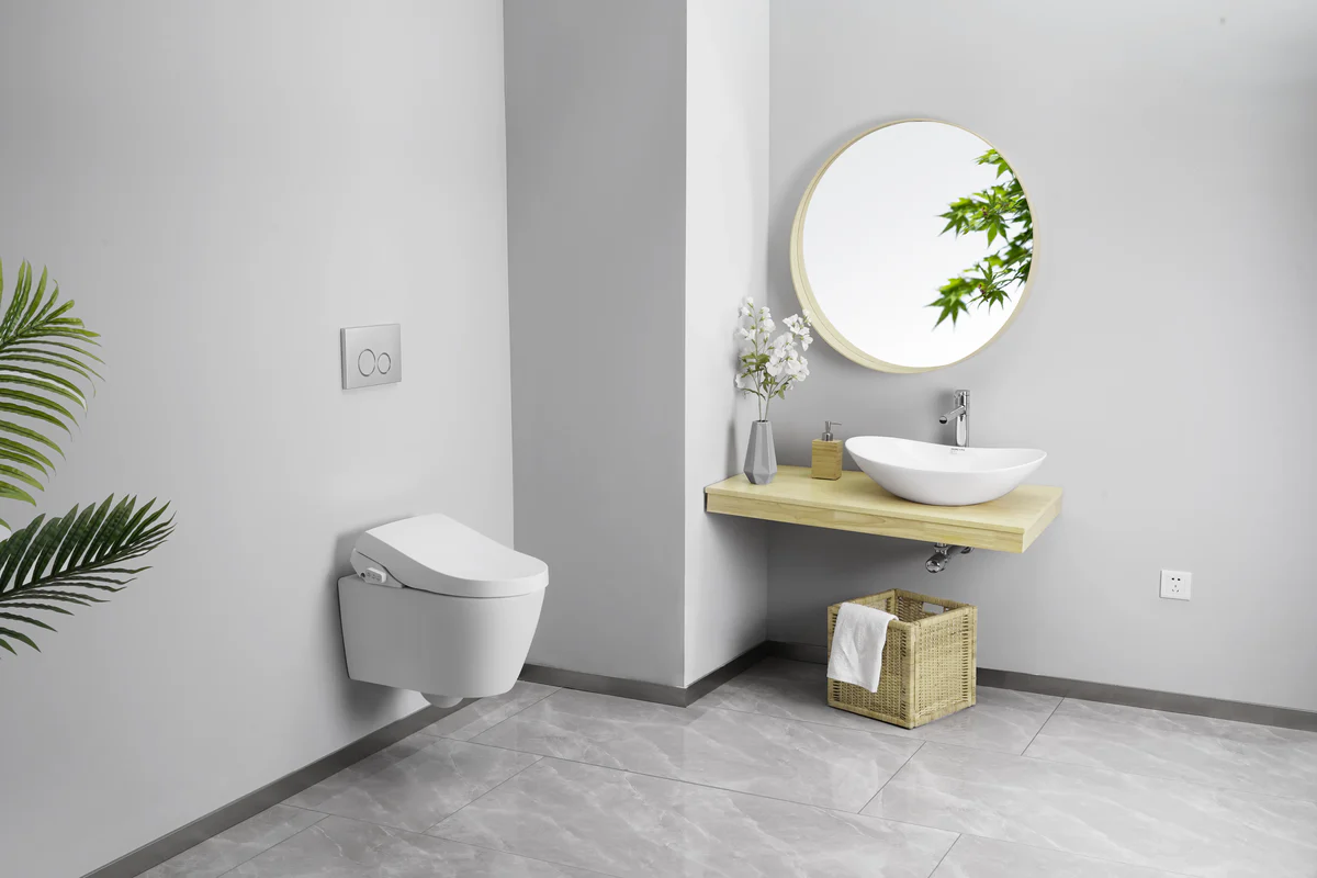 Japán stílusú bidés wc-ülőke Luxe Silver - Image 3