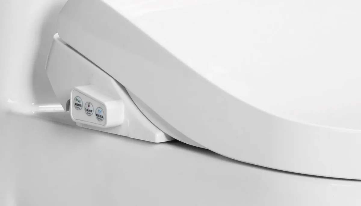 Japán stílusú bidés wc-ülőke Luxe Silver - Image 8