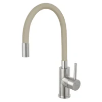 Ferro Zumba Inox - Konyhai csaptelep flexibilis kifolyócsővel, bézs