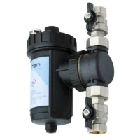 RBM Mágneses iszapleválasztó Safe Cleaner golyóscsappal 1''