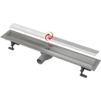 Alcaplast APZ13-Double9 750 Fit and Go zuhanyfolyóka – Kétoldalú Double rács