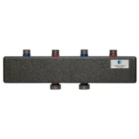 Kazánházi Kiegyenlített Osztó-Gyűjtő Szigeteléssel Tartóval 2 Kör