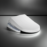 Japán stílusú bidés wc-ülőke Luxe Bronze