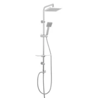 Ferro Amiga VerdeLine Szögletes Zuhanyrendszer Fej- és Kézizuhannyal