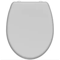 Schütte Szürke Duroplast gyorsan leszerelhető, lecsapódásgátlós wc ülőke