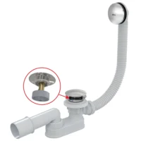 Alcaplast A507CKM Click/clack kádszifon – fém