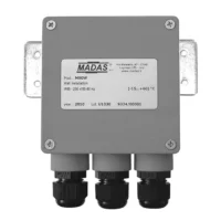 Madas Szeizmikus érzékelő mágneszelephez – falra szerelhető