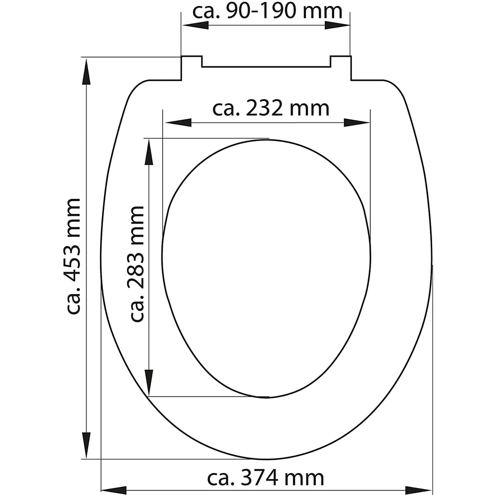 Schütte törtfehér Duroplast gyorsan leszerelhető, lecsapódásgátlós wc ülőke - Image 6