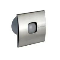 Cata Ventilátor Silentis 12 Timer Inox