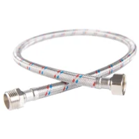 Ferro Flexibilis Bekötőcső – KB, 1/2''x1/2'', 25 cm