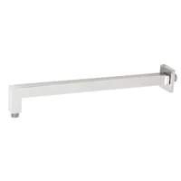 Novaservis Fali Szögletes Zuhanykar – 400 mm, Takarórozettával