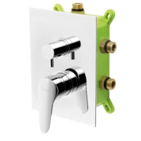 Novaservis TITANIA IRIS New falba építhető csaptelep – multifunkciós