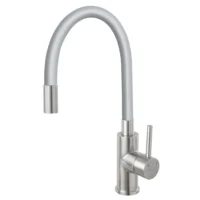 Ferro Zumba Inox Konyhai Csaptelep Flexibilis Kifolyócsővel – Szürke