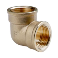 Ferro Sárgaréz könyök - 1/2” BB