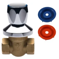 Ferro Csempeszelep hagyományos elzáróval és takarórózsával – 3/4”, BB