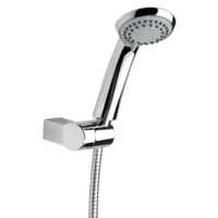 Ferro SOLE zuhanyszett fali tartóval – 3 funkciós kézizuhany