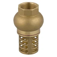 Ferro Lábszelep rugó nélkül, réz tányérral, réz szűrővel – 3/4”