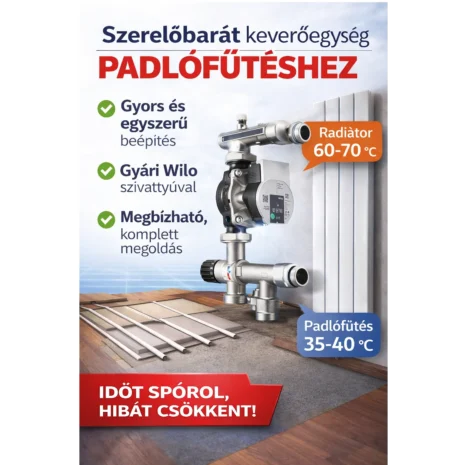 Padlofutes-es-radiator-keveroegyseg