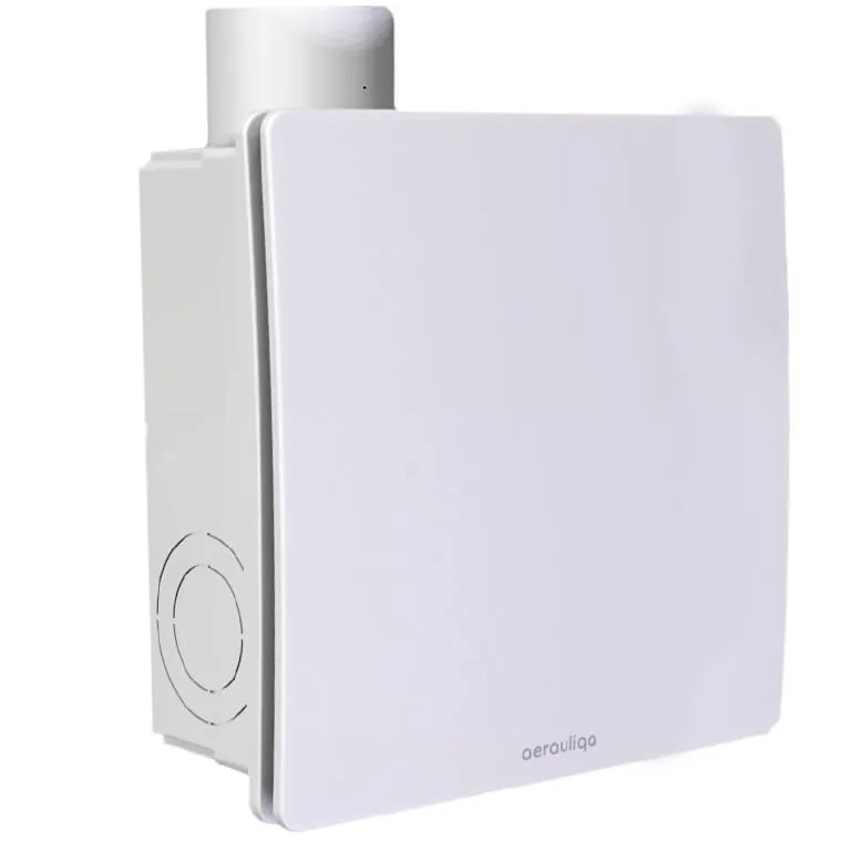 Aerauliqa QXD-80 T Szellőztető Ventilátor, Szagelszívó – Fehér