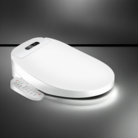 LuxToilet SmartWash Pro Japán stílusú, Okos Bidés WC-ülőke – Azonnali vízmelegítés, szárítás, fűtött ülőke, éjszakai fény, kijelző